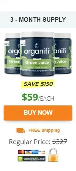 Organifi Green Juice 3 Bottles